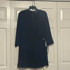 NWT black Tahari culotte romper